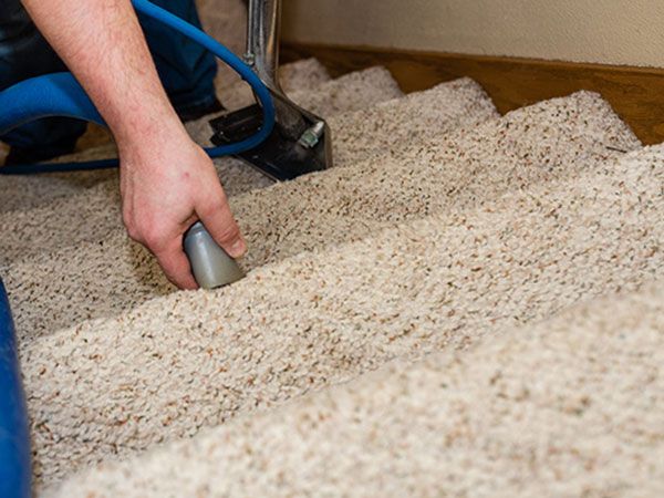 Stair and hallway carpet cleaning